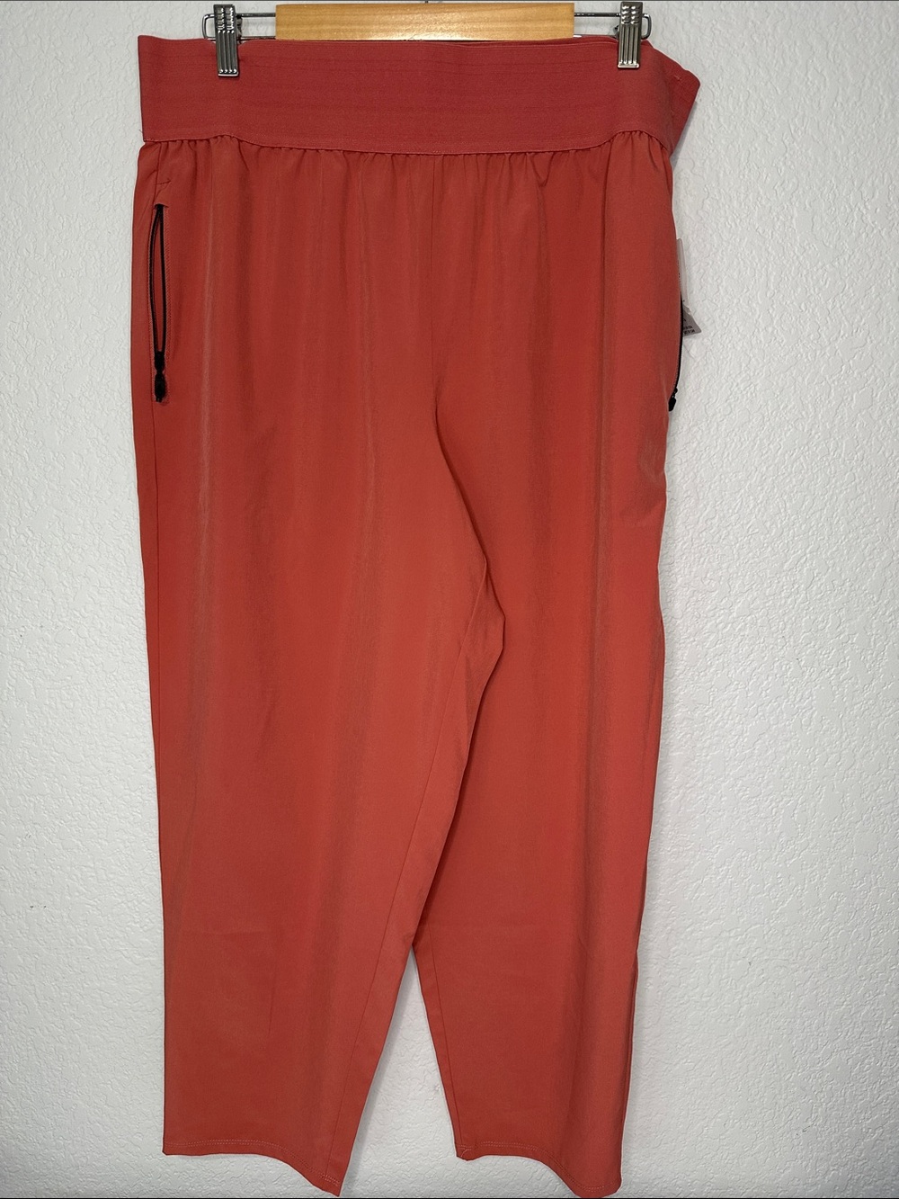 Torrid Happy Camper Rust Red Elastic Waist Active Lightweight Pants 1X